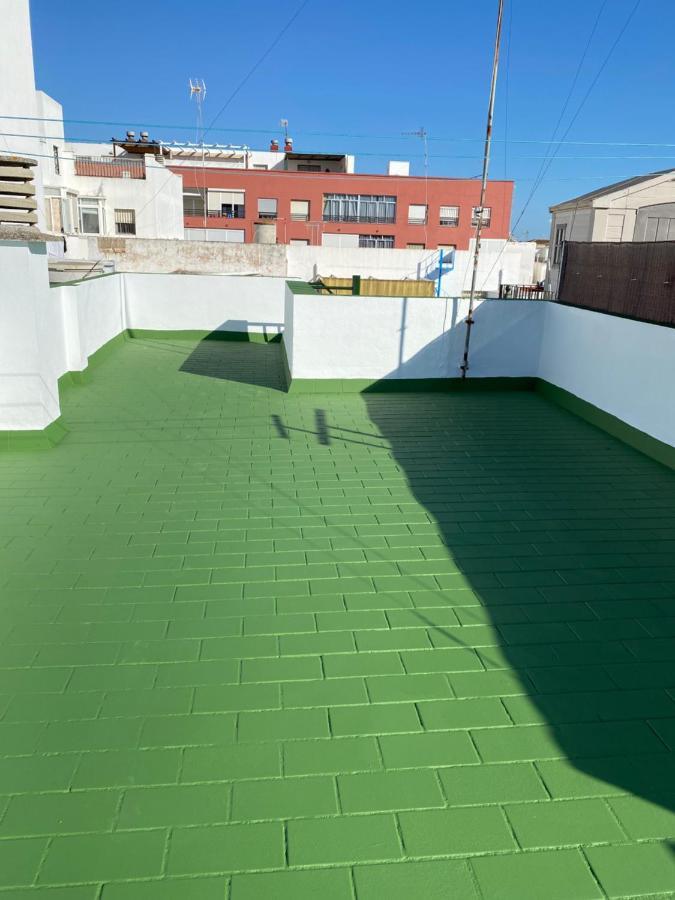 Chipiona/casa adosada/céntrico+playa/5plazas/garaje/ Exterior foto