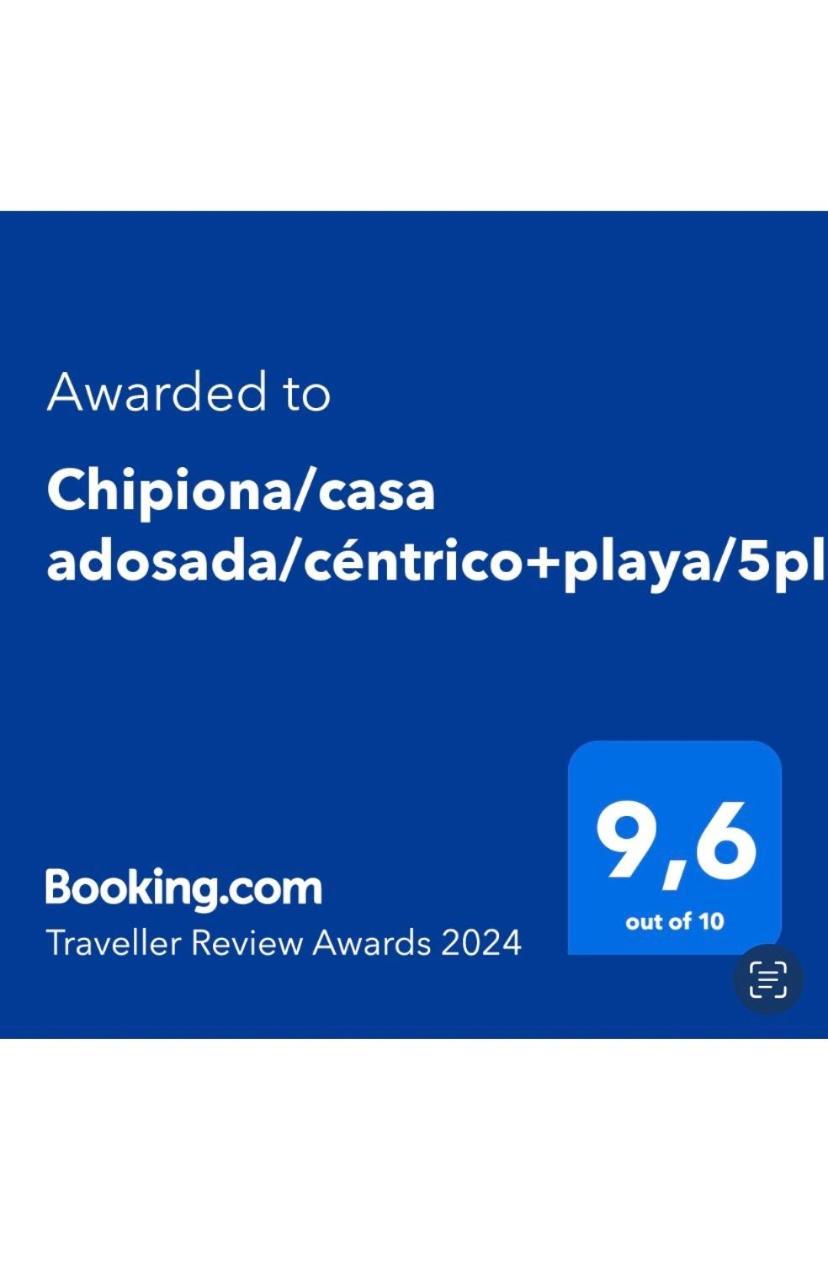 Chipiona/casa adosada/céntrico+playa/5plazas/garaje/ Exterior foto